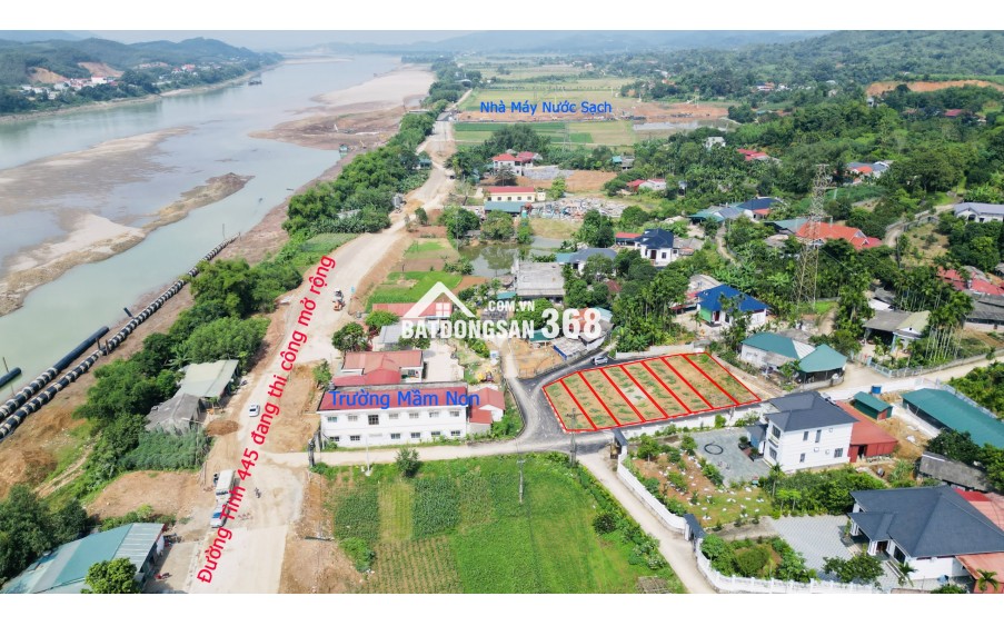 Kỳ Sơn, Hoà Bình chỉ với 650 triệu có ngay lô đất 2 mặt tiền ven sông Đà hùng vỹ